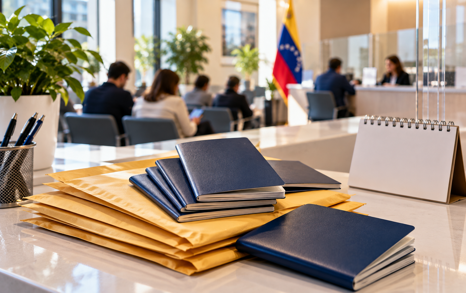 Llegan 534 pasaportes venezolanos al Consulado de Madrid: cómo comprobar si está el tuyo