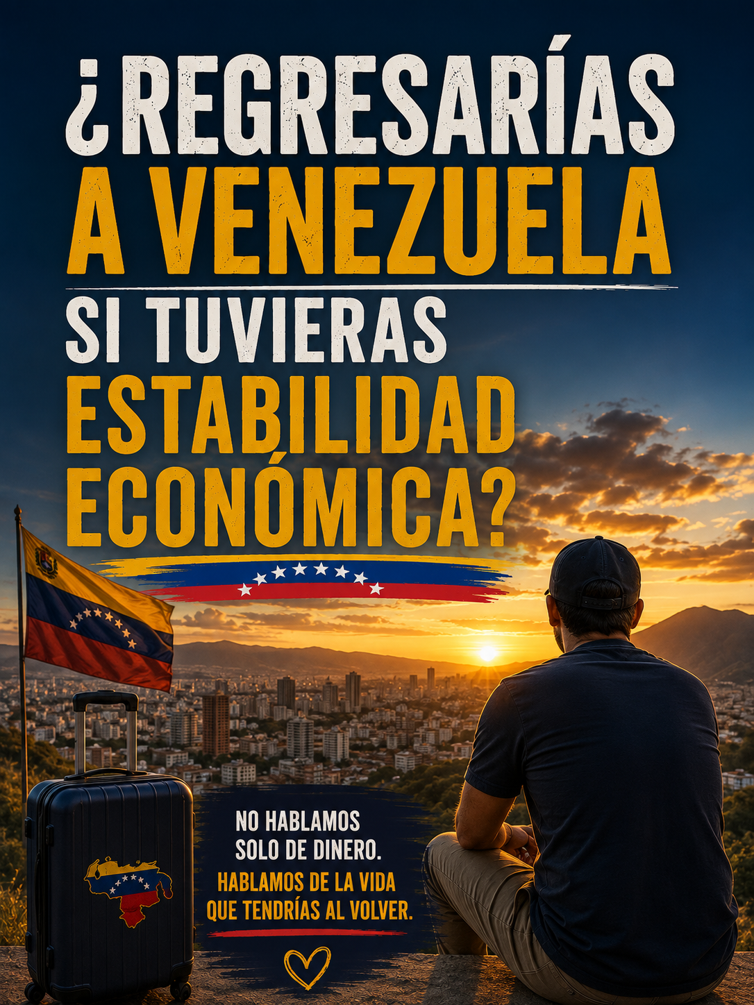 ¿Regresarías a Venezuela si tuvieras estabilidad económica?